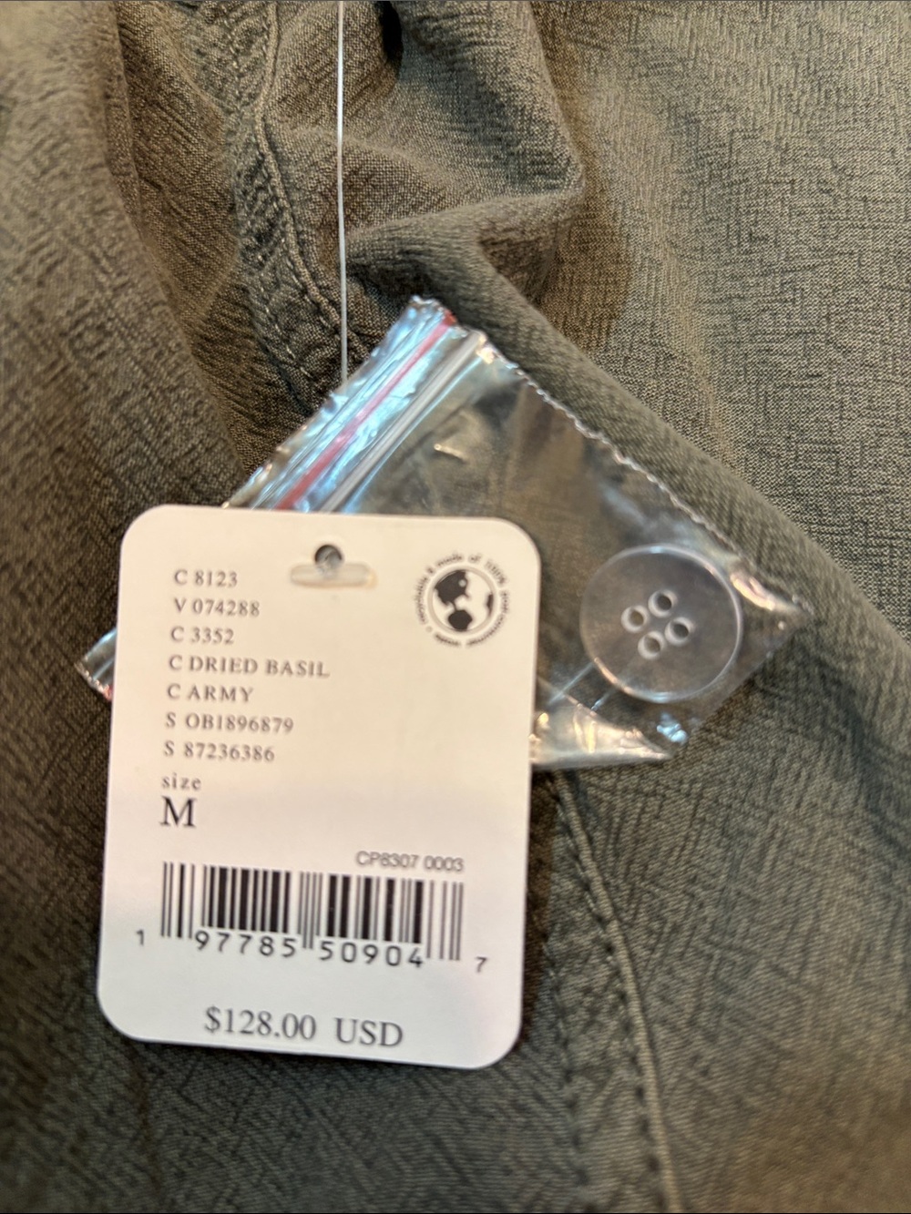 🆕Bnwt Free People After All Ruched One Piece Smocked Wide-Leg jumpsuit - Picture 10 of 10